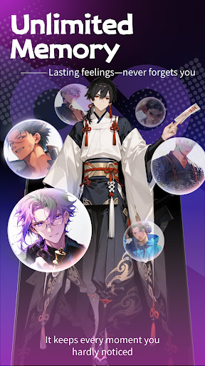 RubiiAI - 专属虚拟角色聊天伙伴，沉浸式互动新体验 Hero图